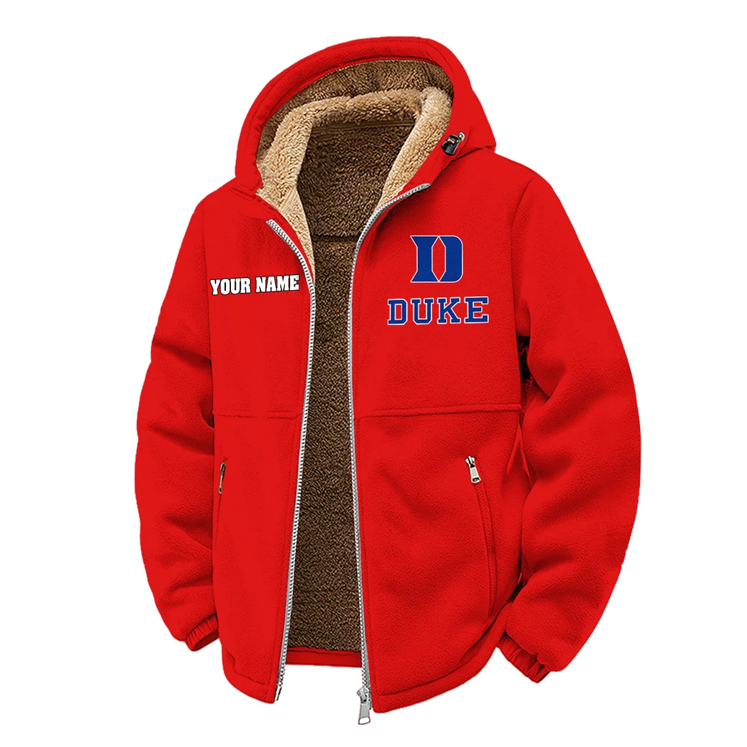 The Duke Pride Winter Fleece Jacket, Brushed Interior Winter Fleece HVN1454DB - red - Image 2