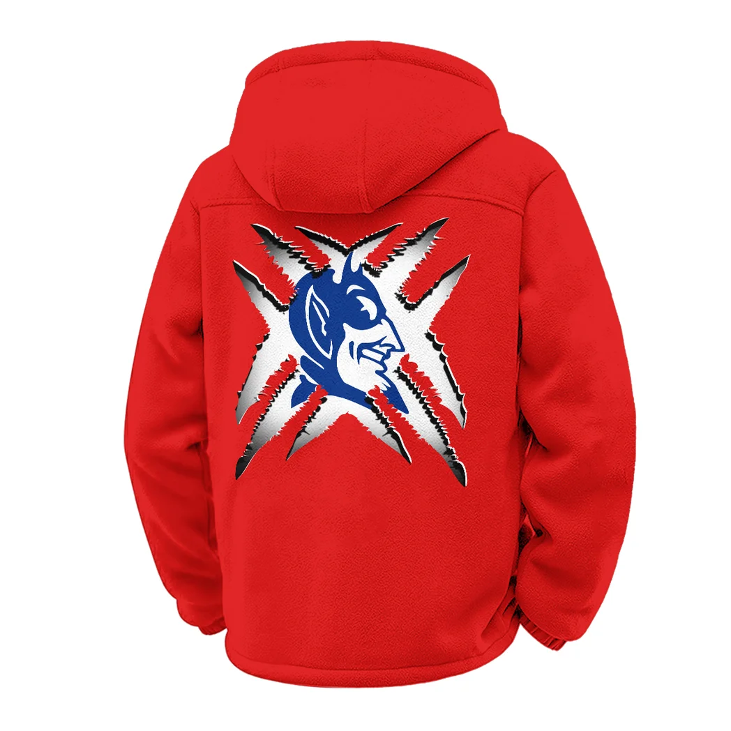 The Duke Pride Winter Fleece Jacket, Brushed Interior Winter Fleece HVN1454DB - red - Image 3