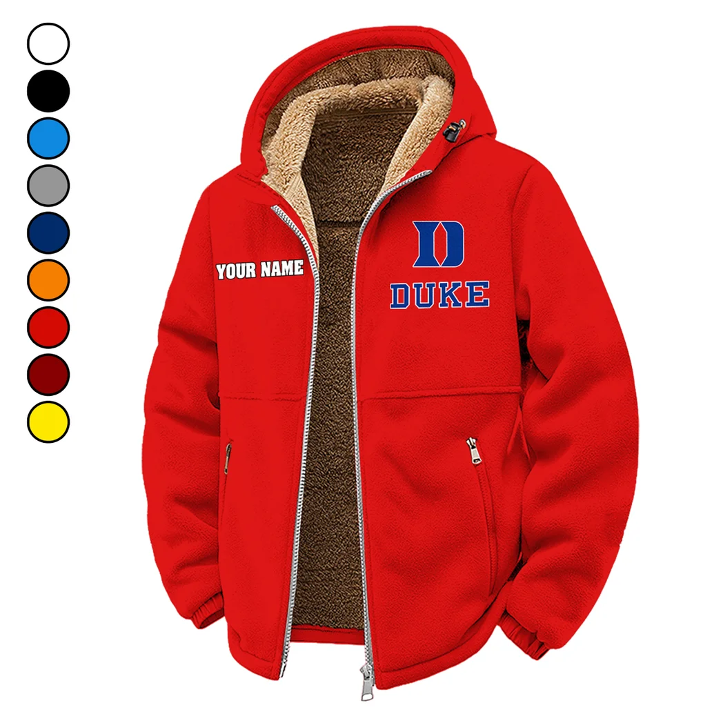 The Duke Pride Winter Fleece Jacket, Brushed Interior Winter Fleece HVN1454DB - red