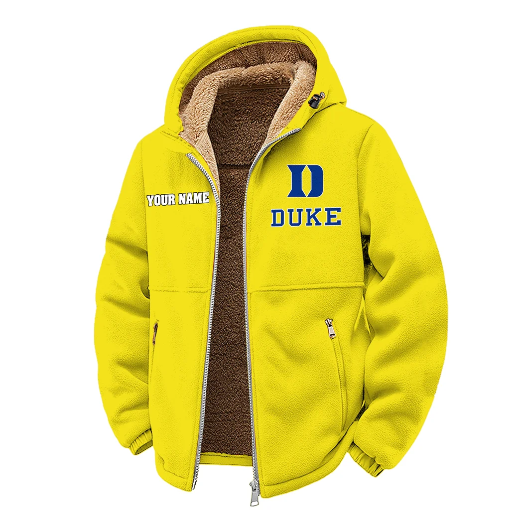 The Duke Pride Winter Fleece Jacket, Brushed Interior Winter Fleece HVN1454DB - Yellow - Image 2