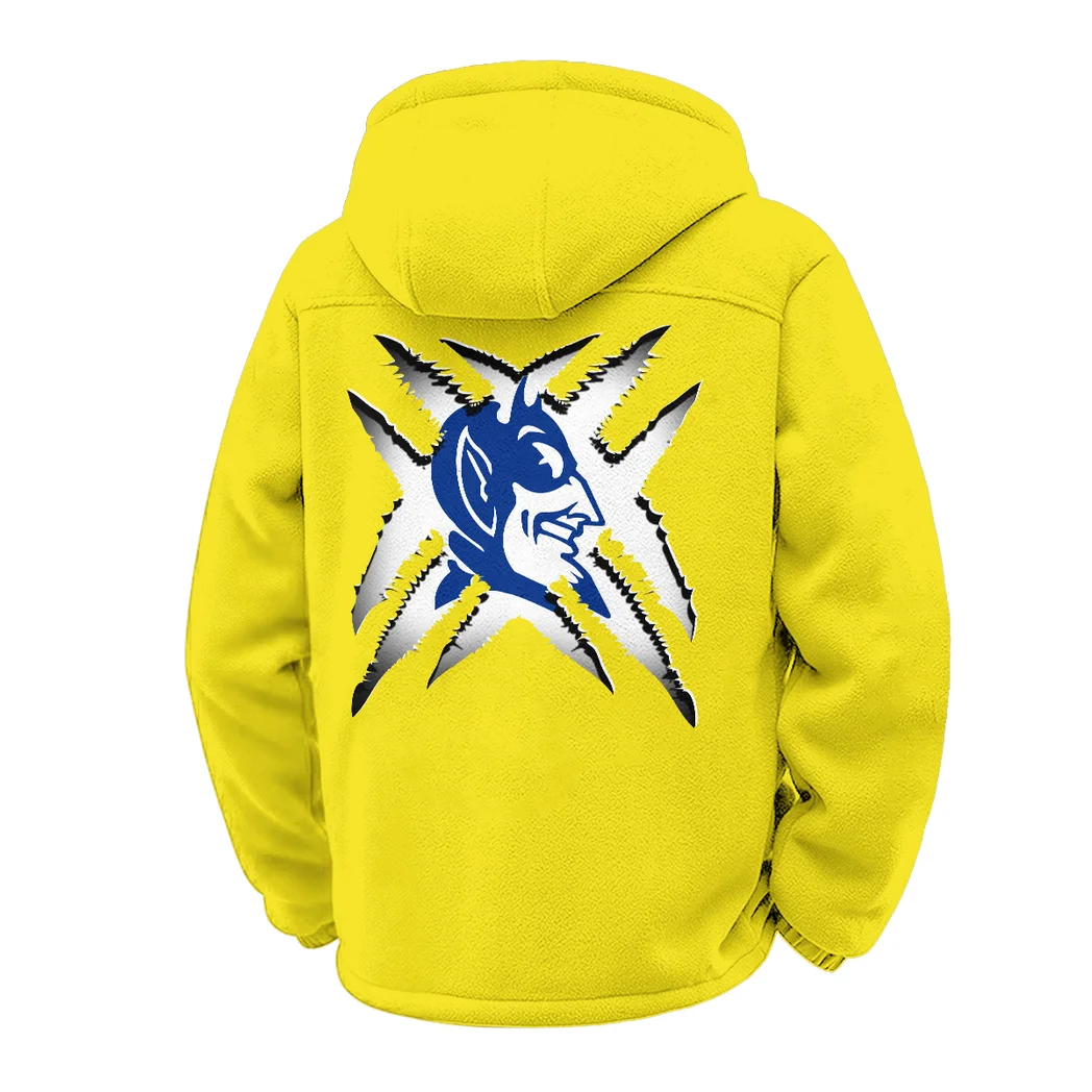 The Duke Pride Winter Fleece Jacket, Brushed Interior Winter Fleece HVN1454DB - Yellow - Image 3