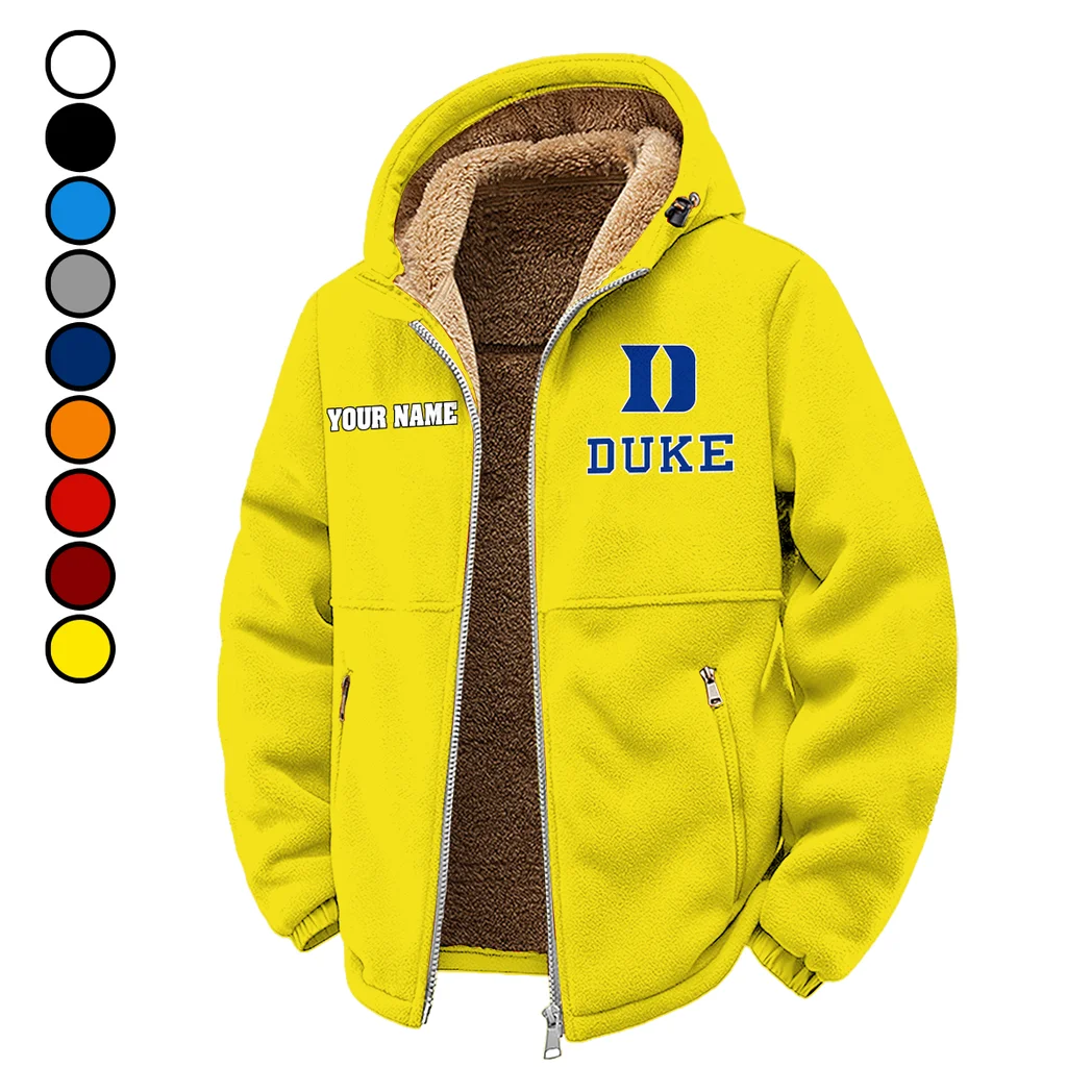 The Duke Pride Winter Fleece Jacket, Brushed Interior Winter Fleece HVN1454DB - Yellow