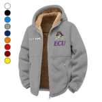 The Pirate Spirit Winter Fleece Jacket, Luxe Microfleece Pullover HVN1454EC - Grey