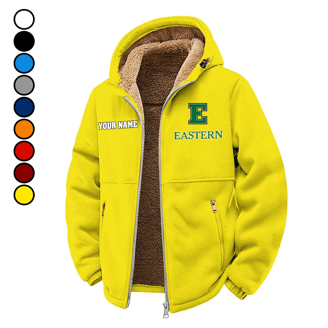 The Eagle Ambush Winter Fleece Jacket, Anti-Pill Thermal Fleece HVN1454EM - Yellow