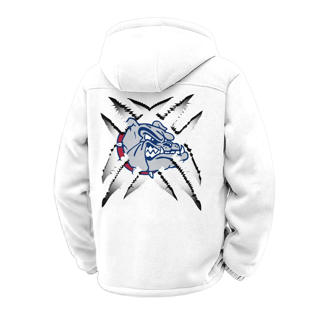 The Kennel Crew Winter Fleece Jacket, Premium Fleece Barrier HVN1454GO - White - Image 3