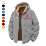 The Cougars Winter Fleece Jacket, Thermal Winter Fleece HVN1454HC - Grey