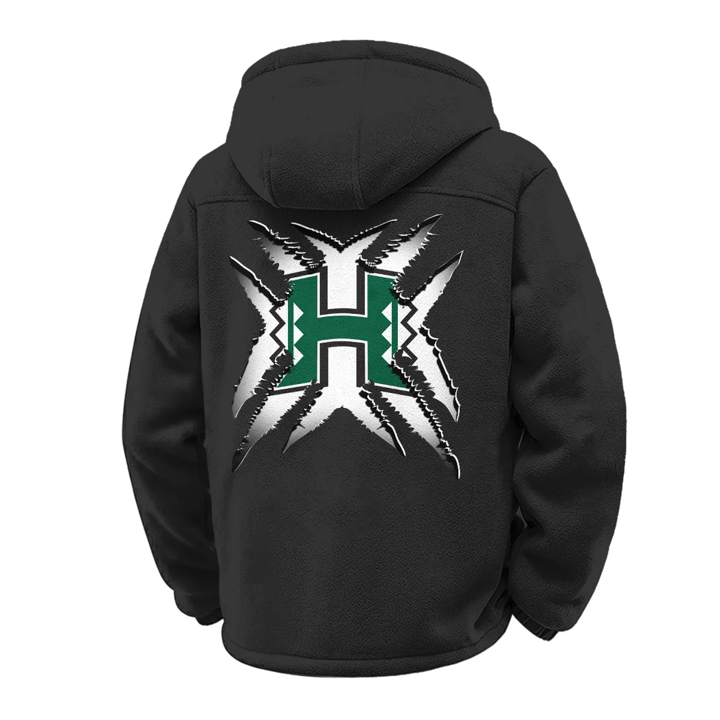 The Island Elite Winter Fleece Jacket, Arctic Expedition Fleece HVN1454HR - Black - Image 3