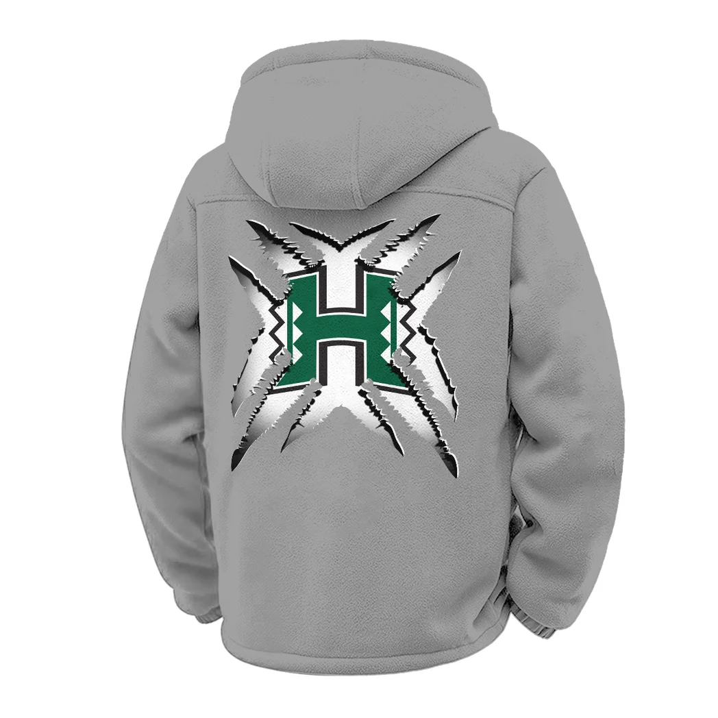 The Island Elite Winter Fleece Jacket, Arctic Expedition Fleece HVN1454HR - Grey - Image 3