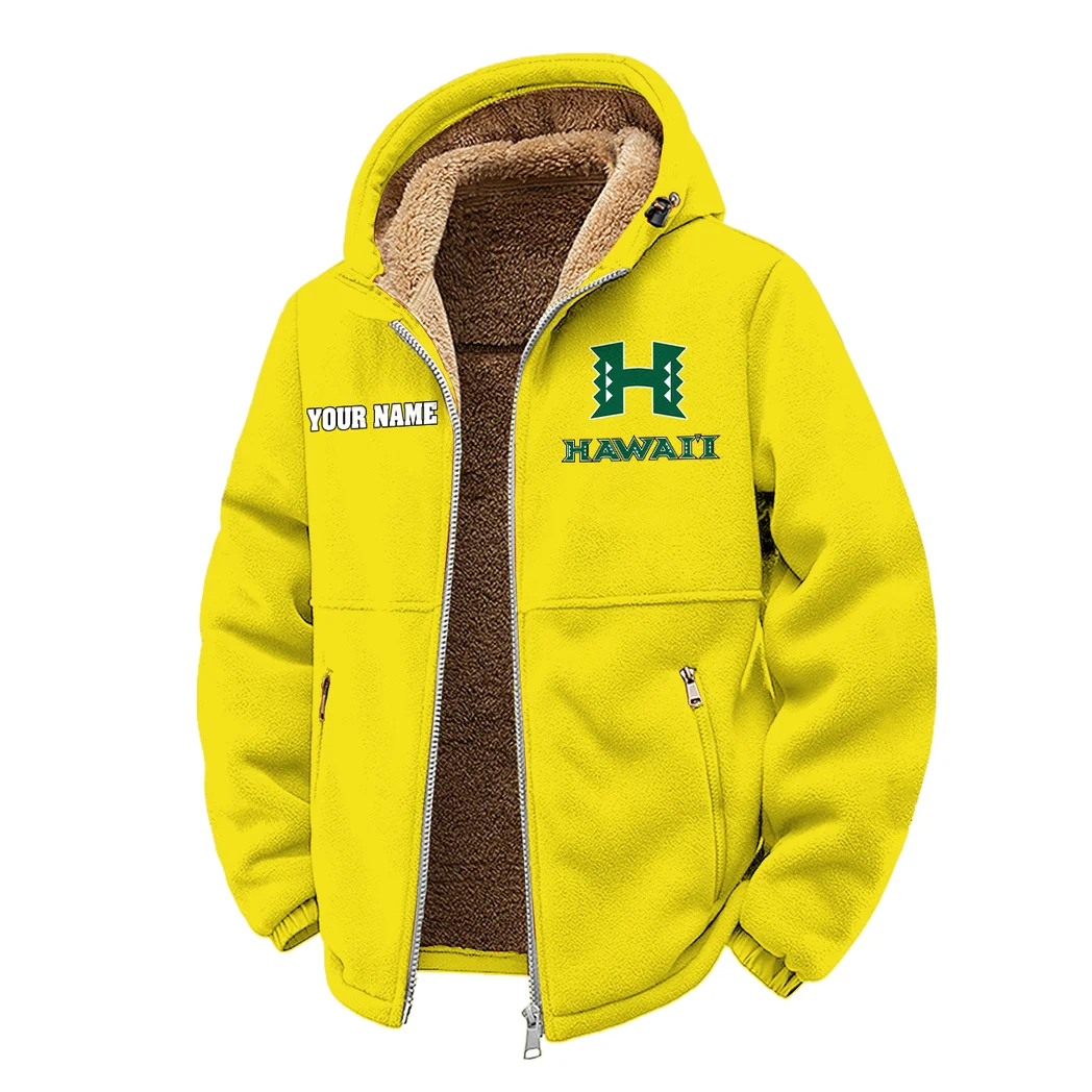 The Island Elite Winter Fleece Jacket, Arctic Expedition Fleece HVN1454HR - Yellow - Image 2