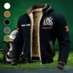The Illini Nation Fleece-Lined Hooded Jacket, Endurance Sport Thermal Hoody HVN1454IF - Black