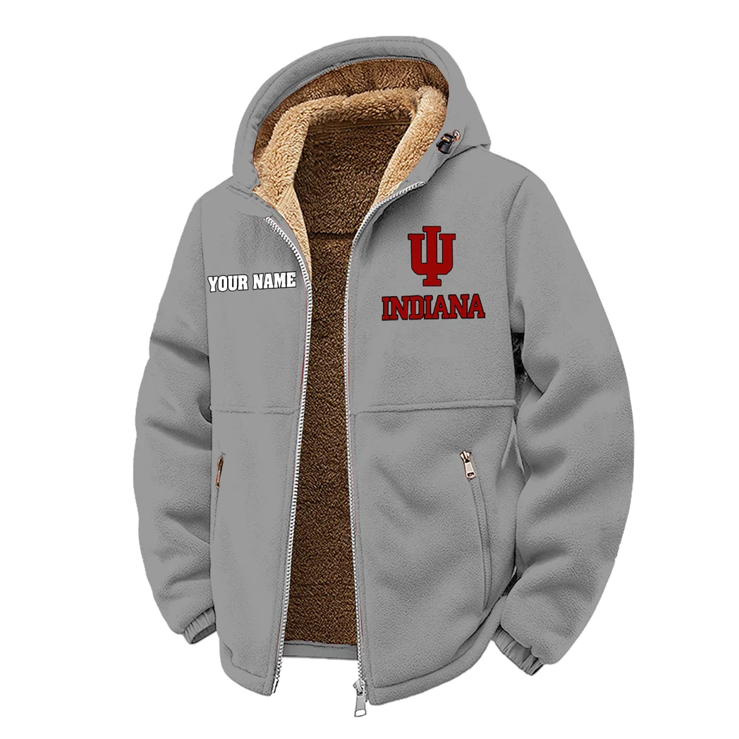 The Indiana Force Winter Fleece Jacket, Arctic Expedition Fleece HVN1454IH - Grey - Image 2
