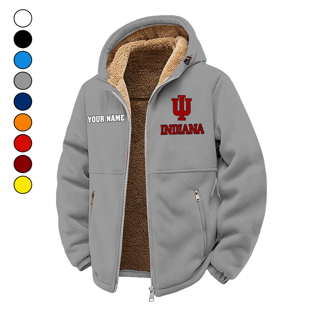 The Indiana Force Winter Fleece Jacket, Arctic Expedition Fleece HVN1454IH - Grey