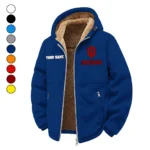 The Indiana Force Winter Fleece Jacket, Arctic Expedition Fleece HVN1454IH - Navy