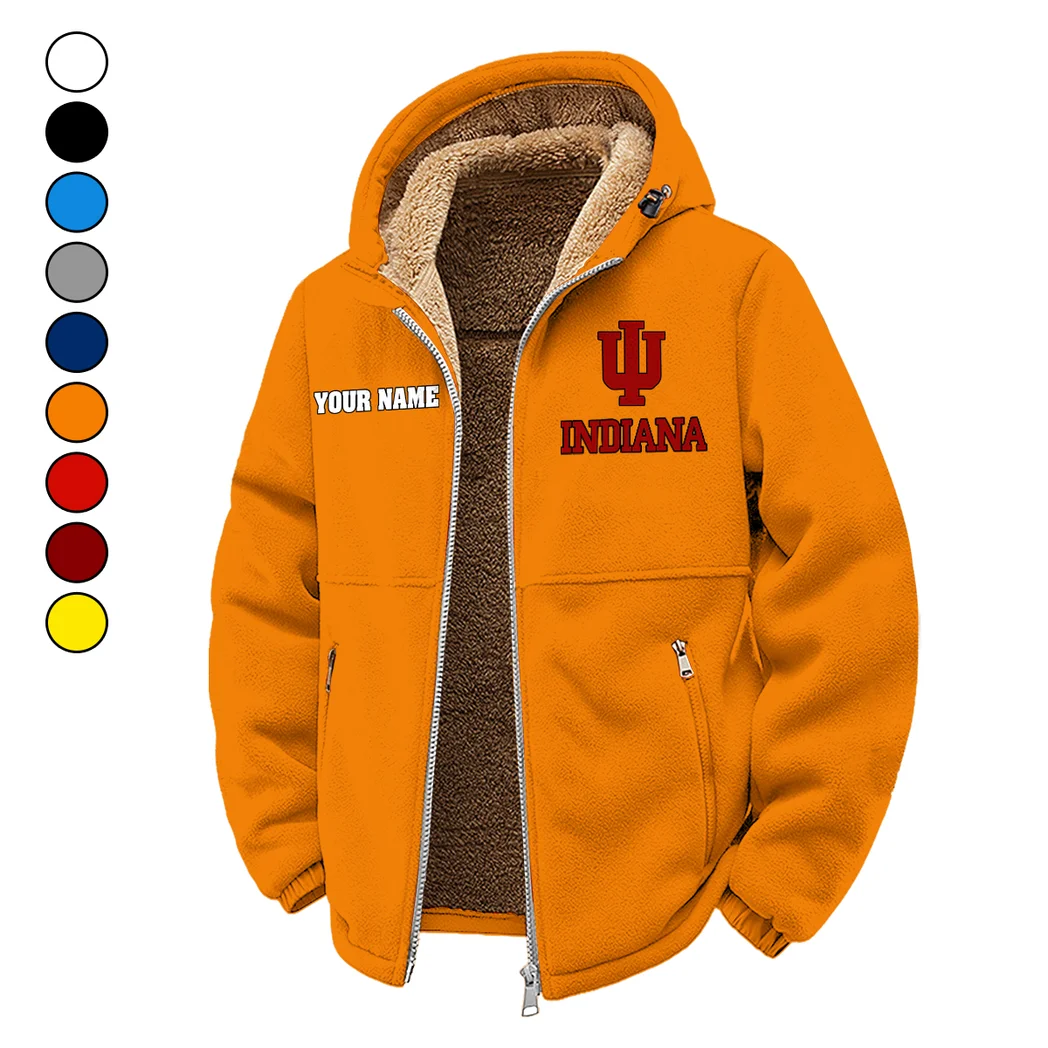 The Indiana Force Winter Fleece Jacket, Arctic Expedition Fleece HVN1454IH - Orange