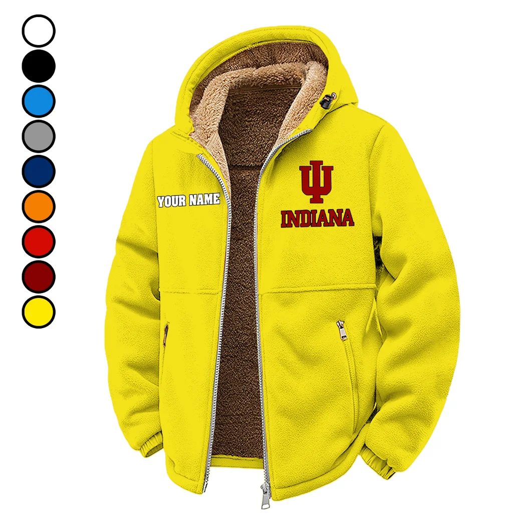 The Indiana Force Winter Fleece Jacket, Arctic Expedition Fleece HVN1454IH - Yellow