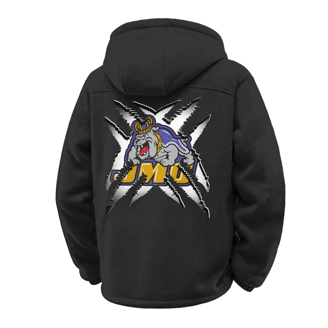 The Dukes Winter Fleece Jacket, Sub-Zero Fleece Jacket HVN1454JM - Black - Image 3