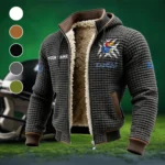 The Jayhawk Power Fleece-Lined Hooded Jacket, Alpine Ascent Hooded Jacket HVN1454KJ - Grey
