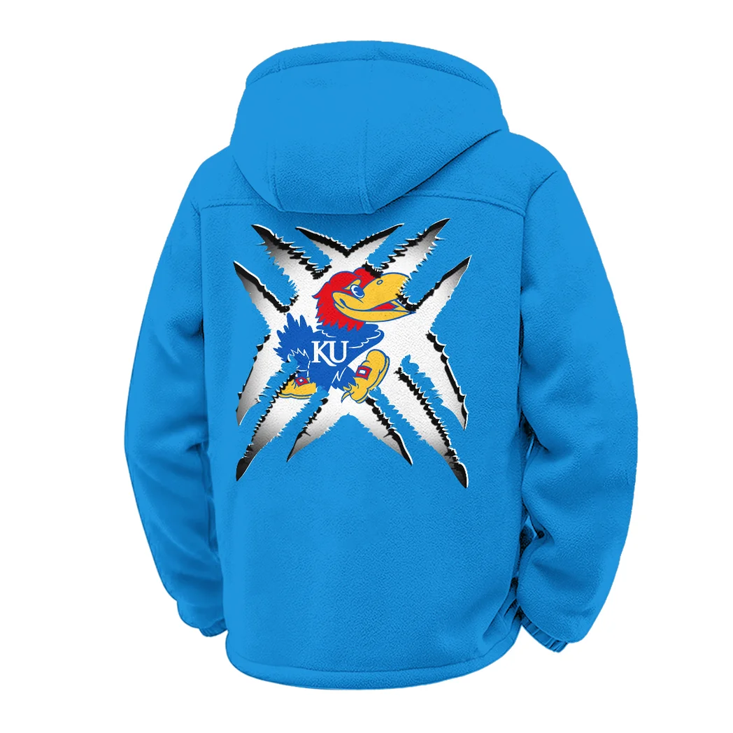 The Jayhawk Power Winter Fleece Jacket, Polar Climate Fleece HVN1454KJ - cyan - Image 3