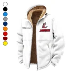 The Louisville Pride Winter Fleece Jacket, High-Performance Trail Jacket HVN1454LC - White