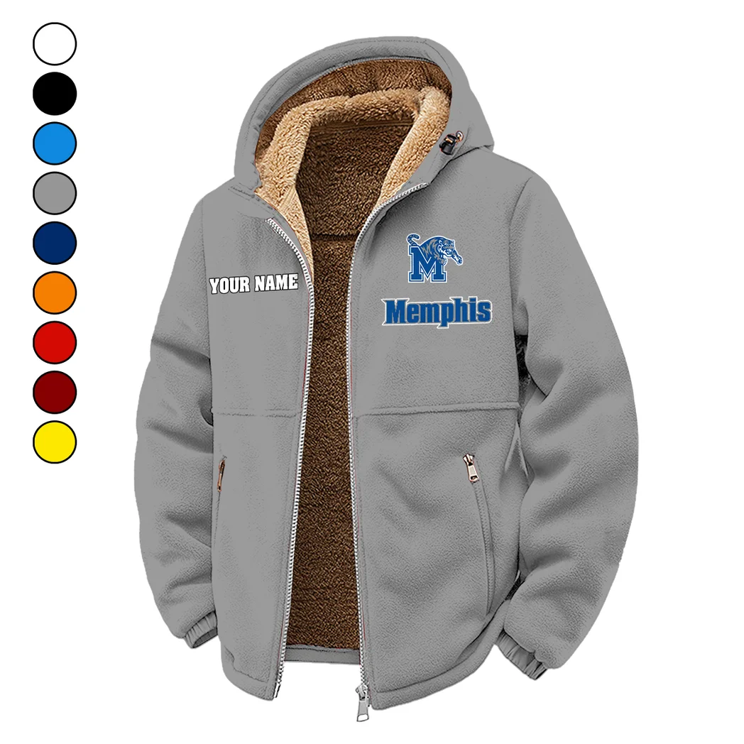 The Tiger Force Winter Fleece Jacket, Heavyweight Plush Fleece HVN1454ME - Grey