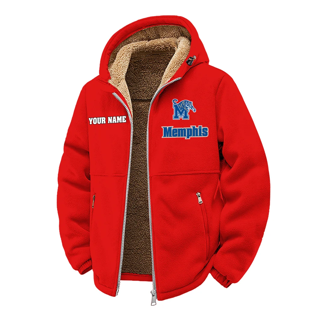 The Tiger Force Winter Fleece Jacket, Heavyweight Plush Fleece HVN1454ME - red - Image 2