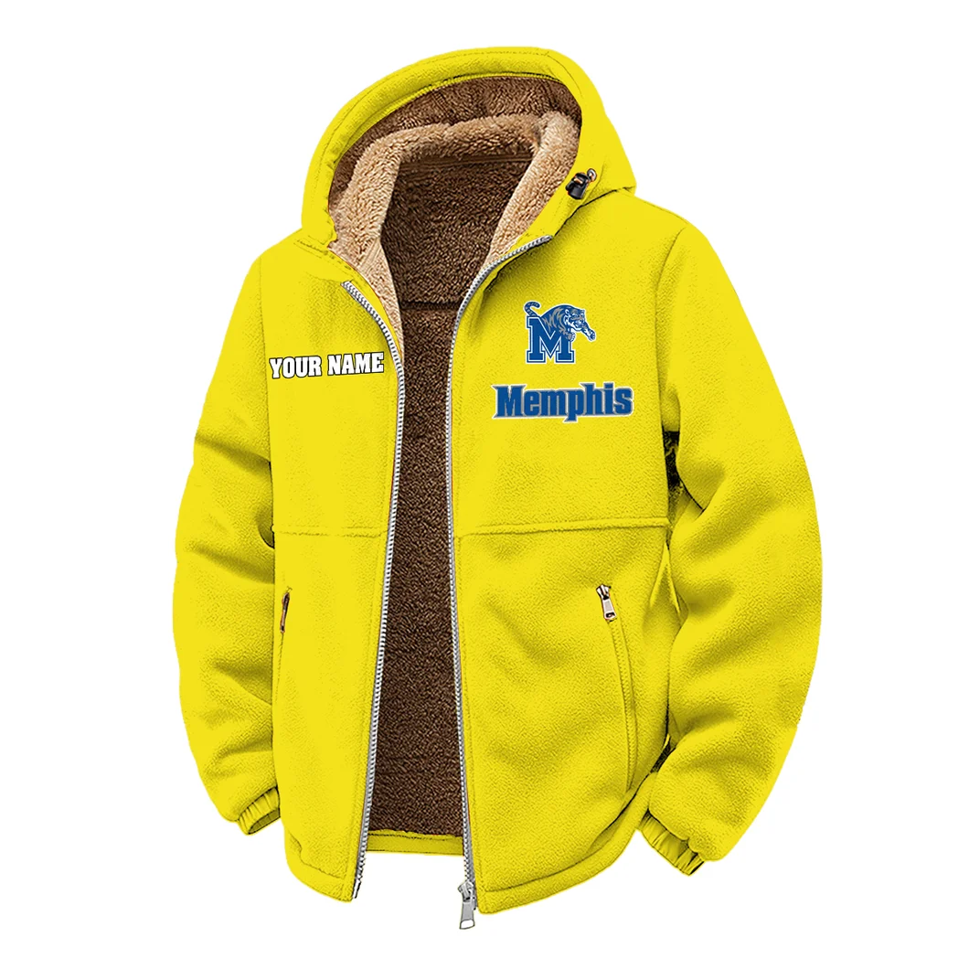 The Tiger Force Winter Fleece Jacket, Heavyweight Plush Fleece HVN1454ME - Yellow - Image 2