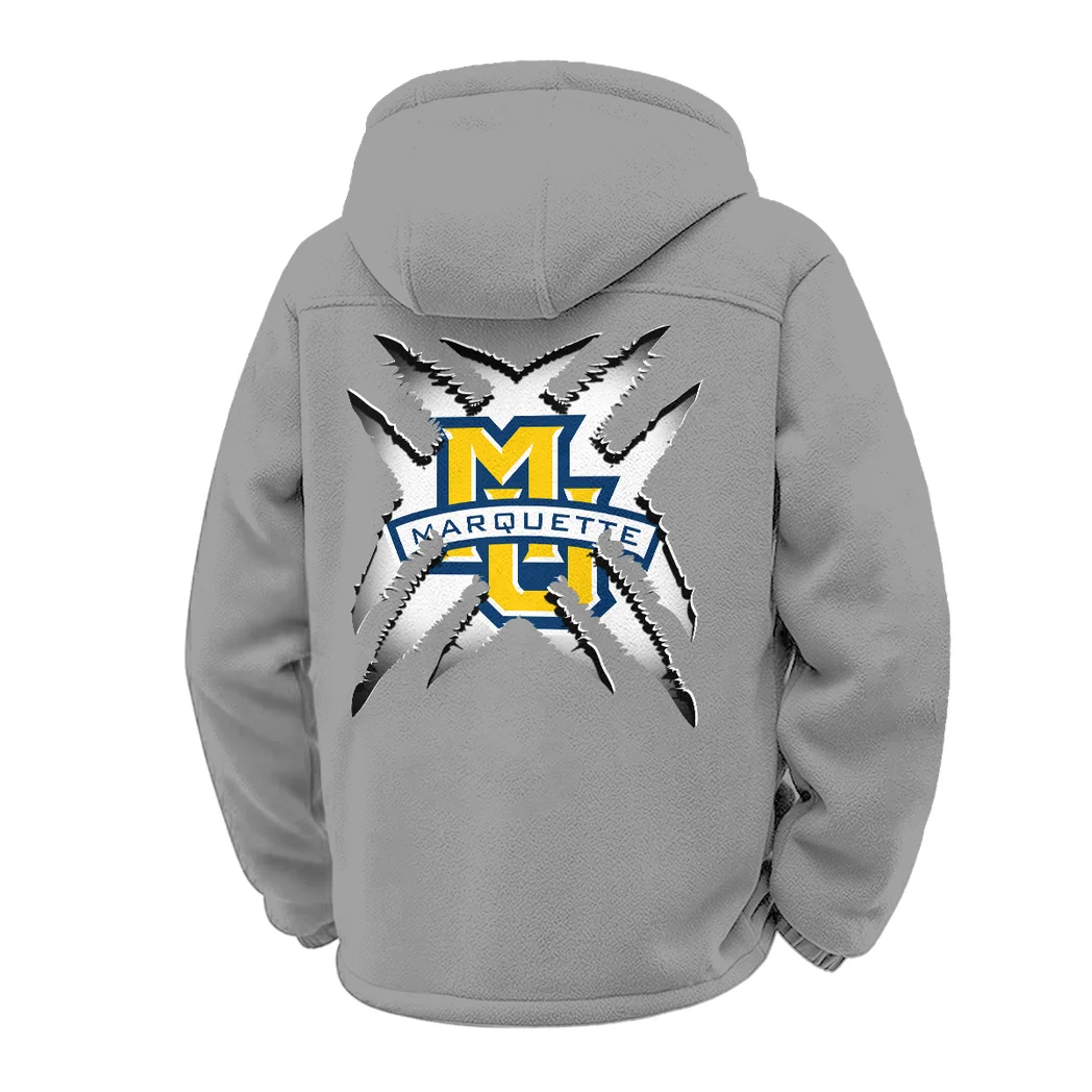 The Gold Force Winter Fleece Jacket, Multi-Sport Winter Layer HVN1454MG - Grey - Image 3