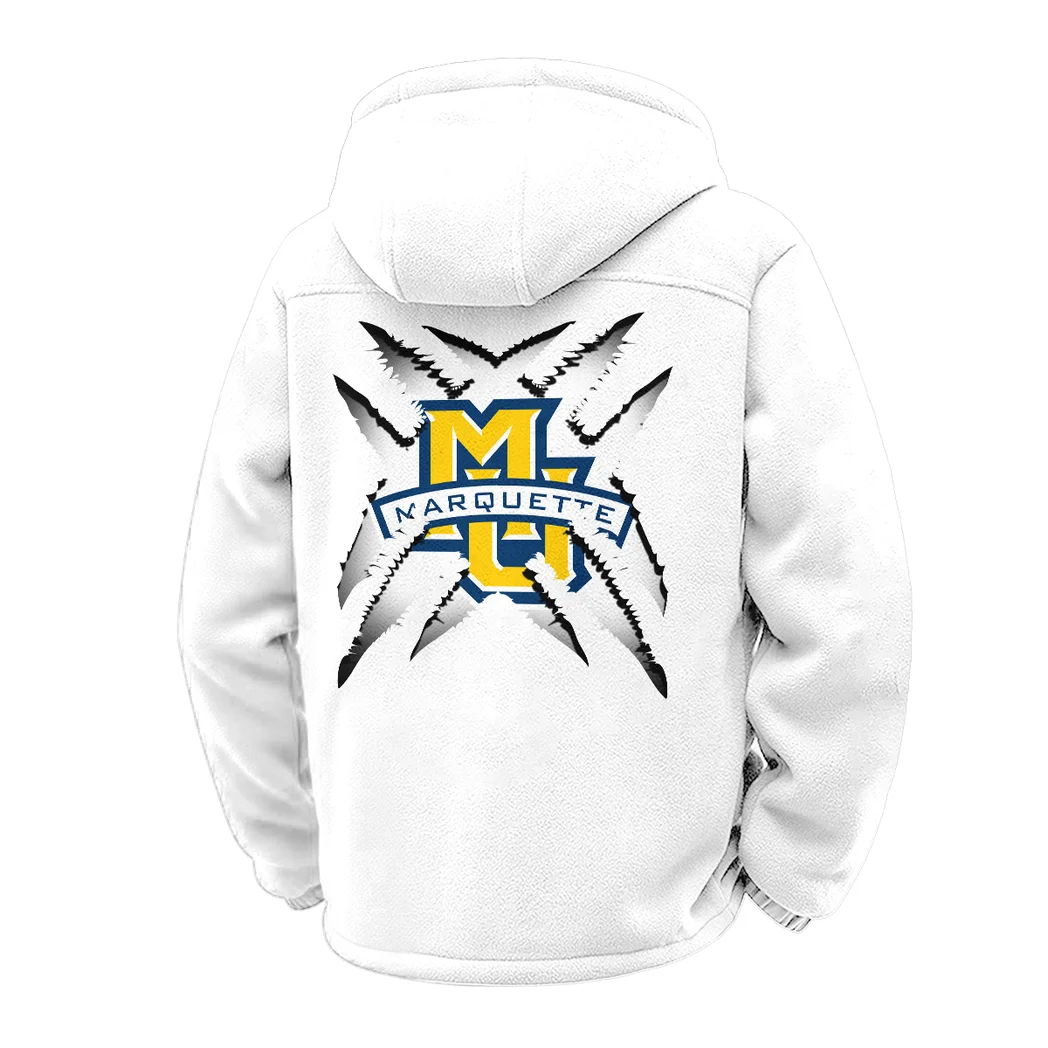 The Gold Force Winter Fleece Jacket, Multi-Sport Winter Layer HVN1454MG - White - Image 3