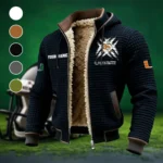 The Hurricane Fleece-Lined Hooded Jacket, Arctic Protection Hooded Zip HVN1454MH - Black