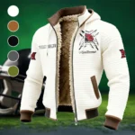 The RedHawk Fleece-Lined Hooded Jacket, Water-Resistant Thermal Hoody HVN1454MO - White