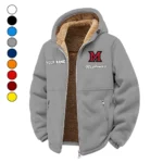 The RedHawk Winter Fleece Jacket, Cold Weather Hiking Fleece HVN1454MO - Grey