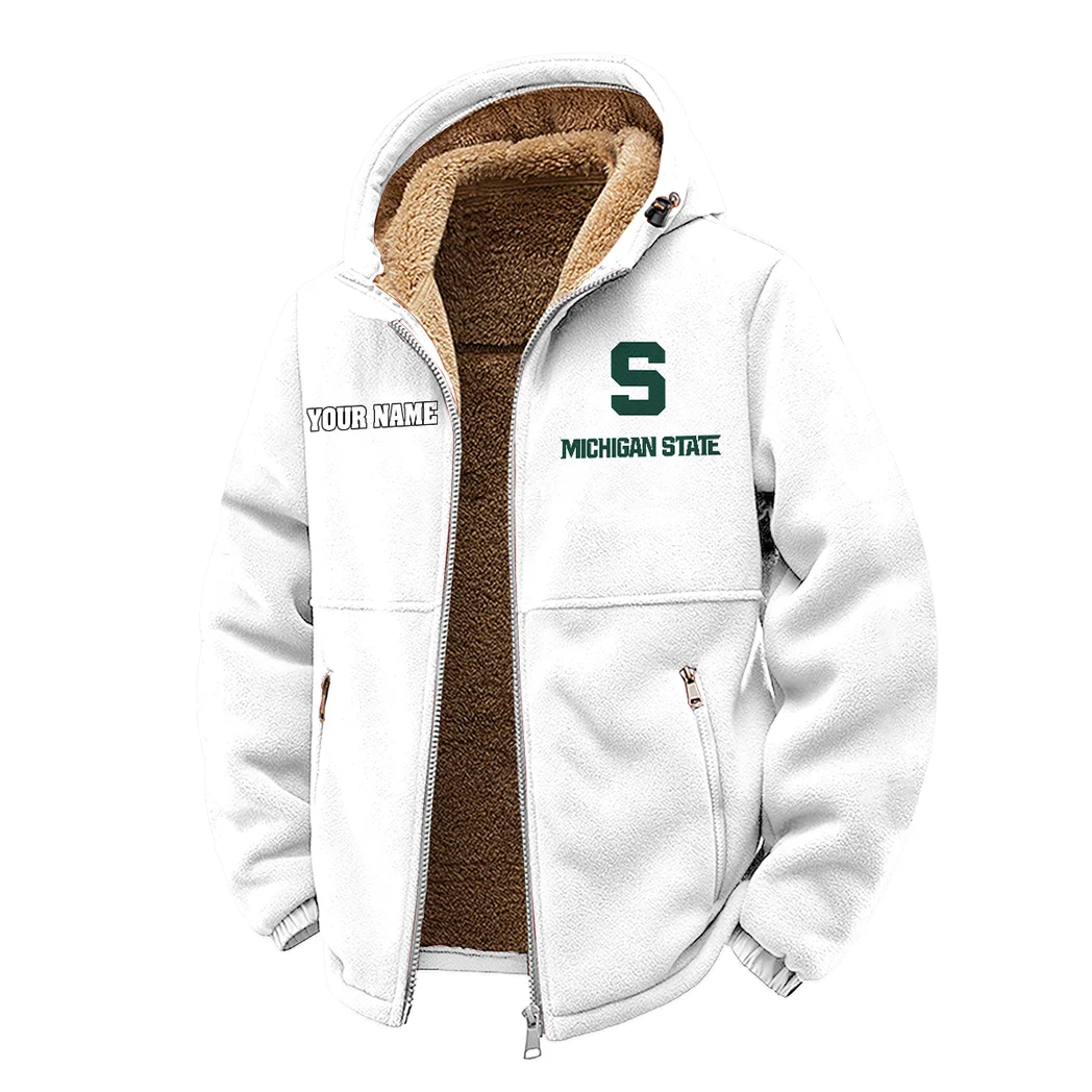 The Spartan Elite Winter Fleece Jacket, Ski & Snowboard Mid-Layer HVN1454MS - White - Image 2