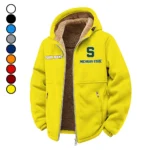 The Spartan Elite Winter Fleece Jacket, Ski & Snowboard Mid-Layer HVN1454MS - Yellow