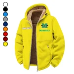 The Herd Pride Winter Fleece Jacket, Brushed Interior Winter Fleece HVN1454MT - Yellow