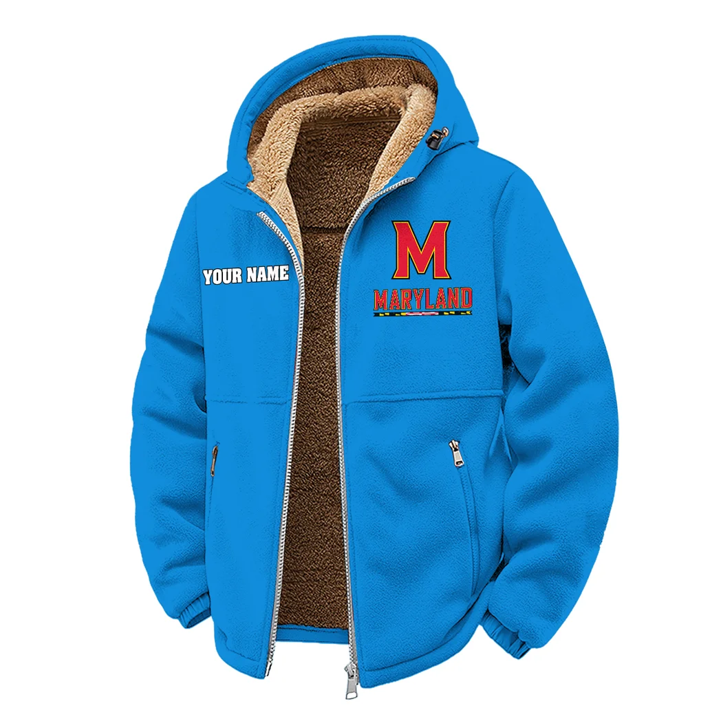 The Maryland Winter Fleece Jacket, Winter Endurance Jacket HVN1454MT - cyan - Image 2