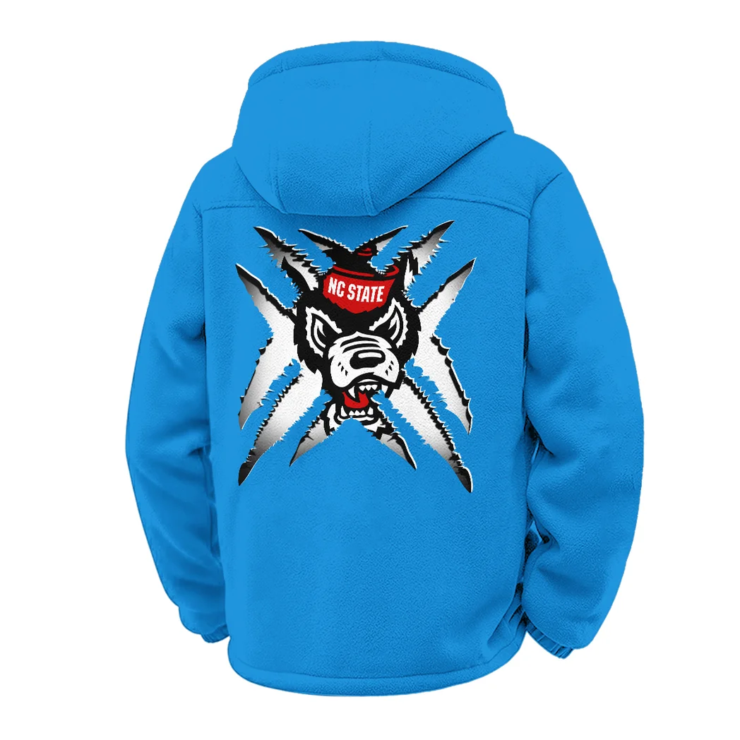 The State Spirit Winter Fleece Jacket, High-Density Comfort Fleece HVN1454NC - cyan - Image 3
