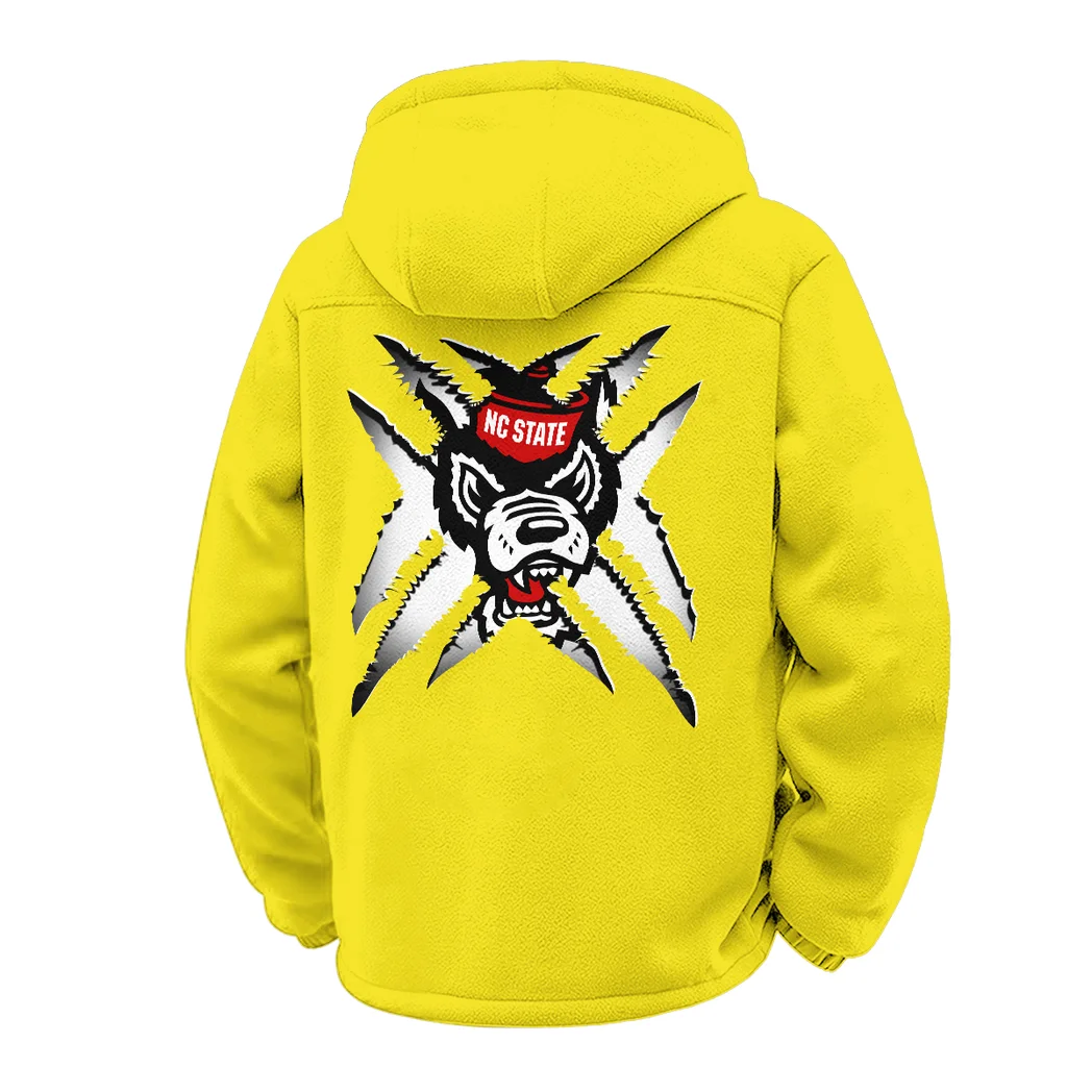 The State Spirit Winter Fleece Jacket, High-Density Comfort Fleece HVN1454NC - Yellow - Image 3
