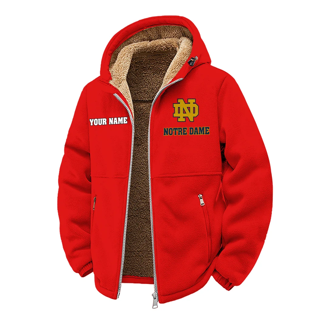 The Gold Force Winter Fleece Jacket, Breathable Winter Comfort HVN1454ND - red - Image 2