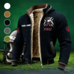The Huskie Power Fleece-Lined Hooded Jacket, Breathable Warmth Sport Jacket HVN1454NI - Black