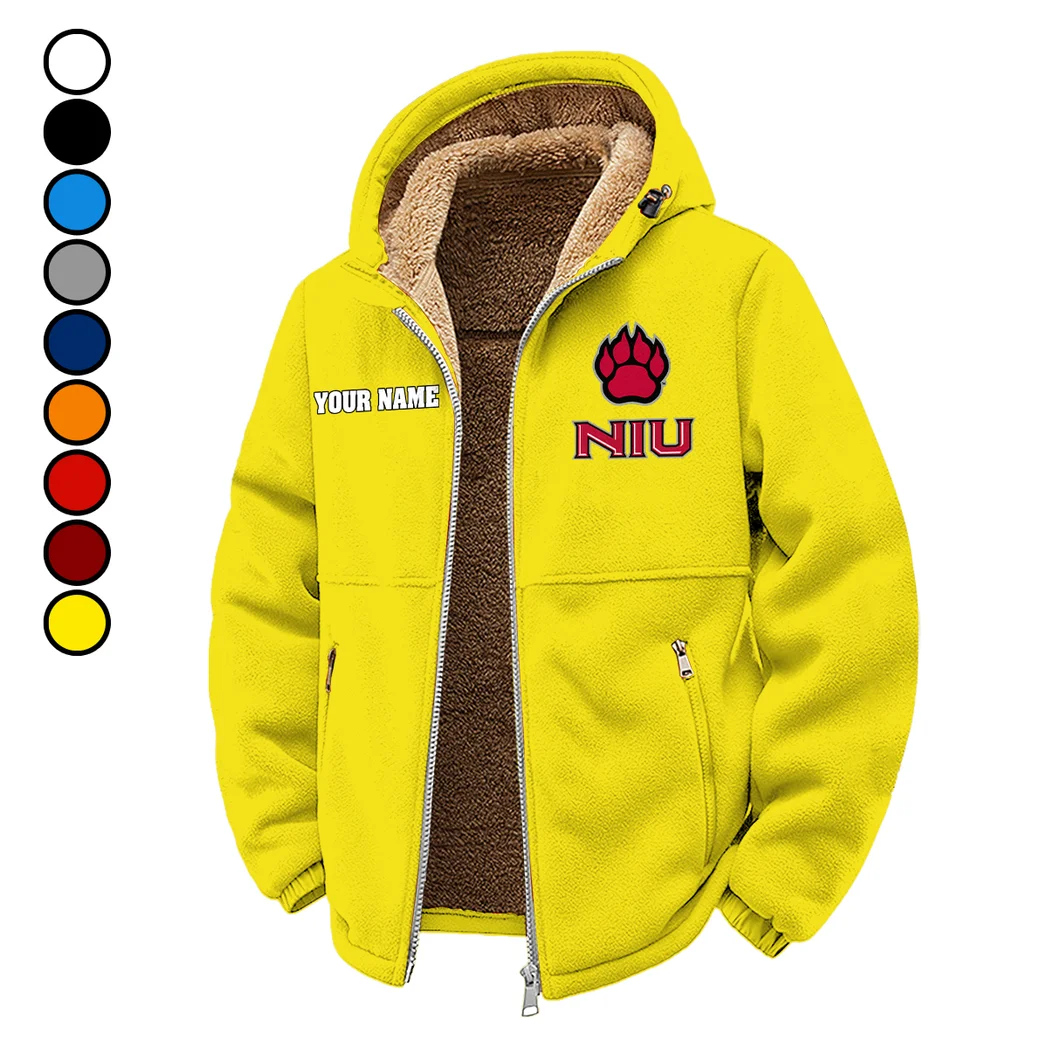 The Huskie Power Winter Fleece Jacket, Premium Fleece Barrier HVN1454NI - Yellow