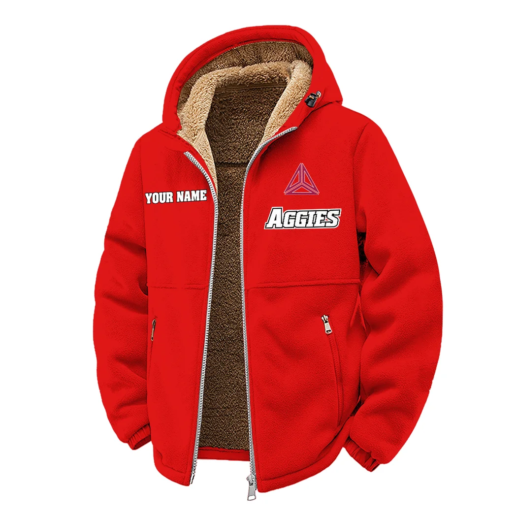 The Aggie Pride Winter Fleece Jacket, Arctic Expedition Fleece HVN1454NM - red - Image 2