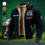 The New Mexico Elite Fleece-Lined Hooded Jacket, Warmth-Lock Fleece-Lined Zip HVN1454NM - Black