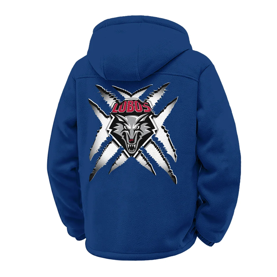 The New Mexico Elite Winter Fleece Jacket, Thermal Winter Fleece HVN1454NM - Navy - Image 3