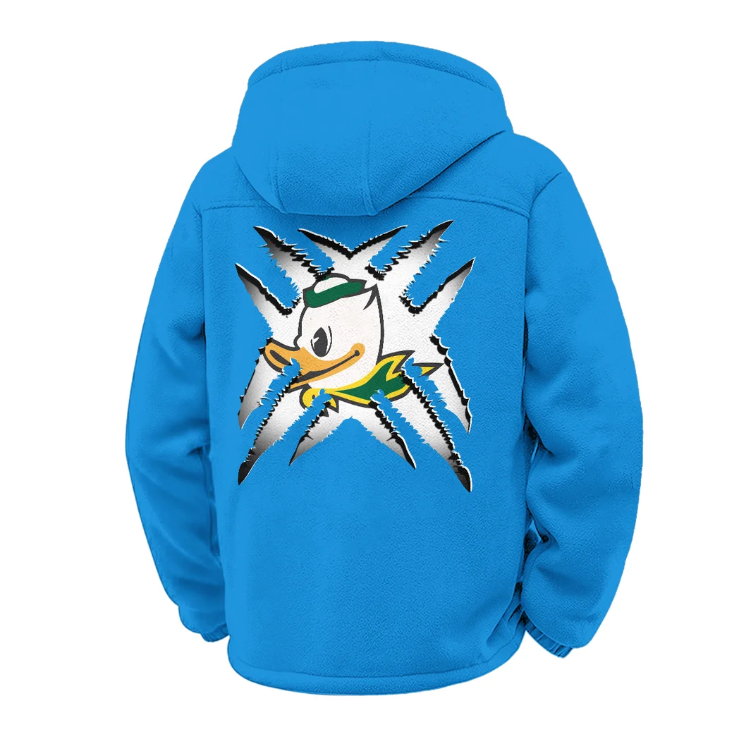 The Ducks Winter Fleece Jacket, Arctic Expedition Fleece HVN1454OD - cyan - Image 3