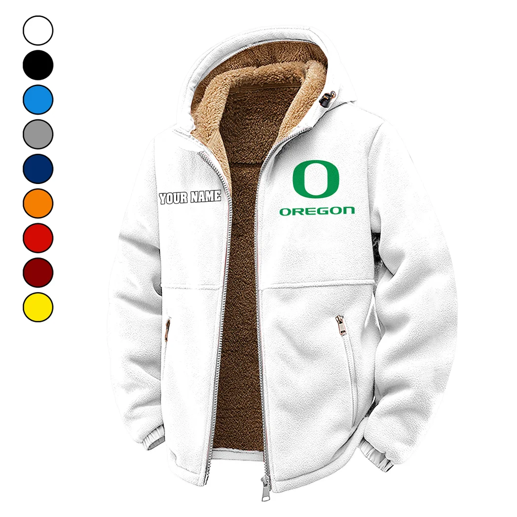The Ducks Winter Fleece Jacket, Arctic Expedition Fleece HVN1454OD - White