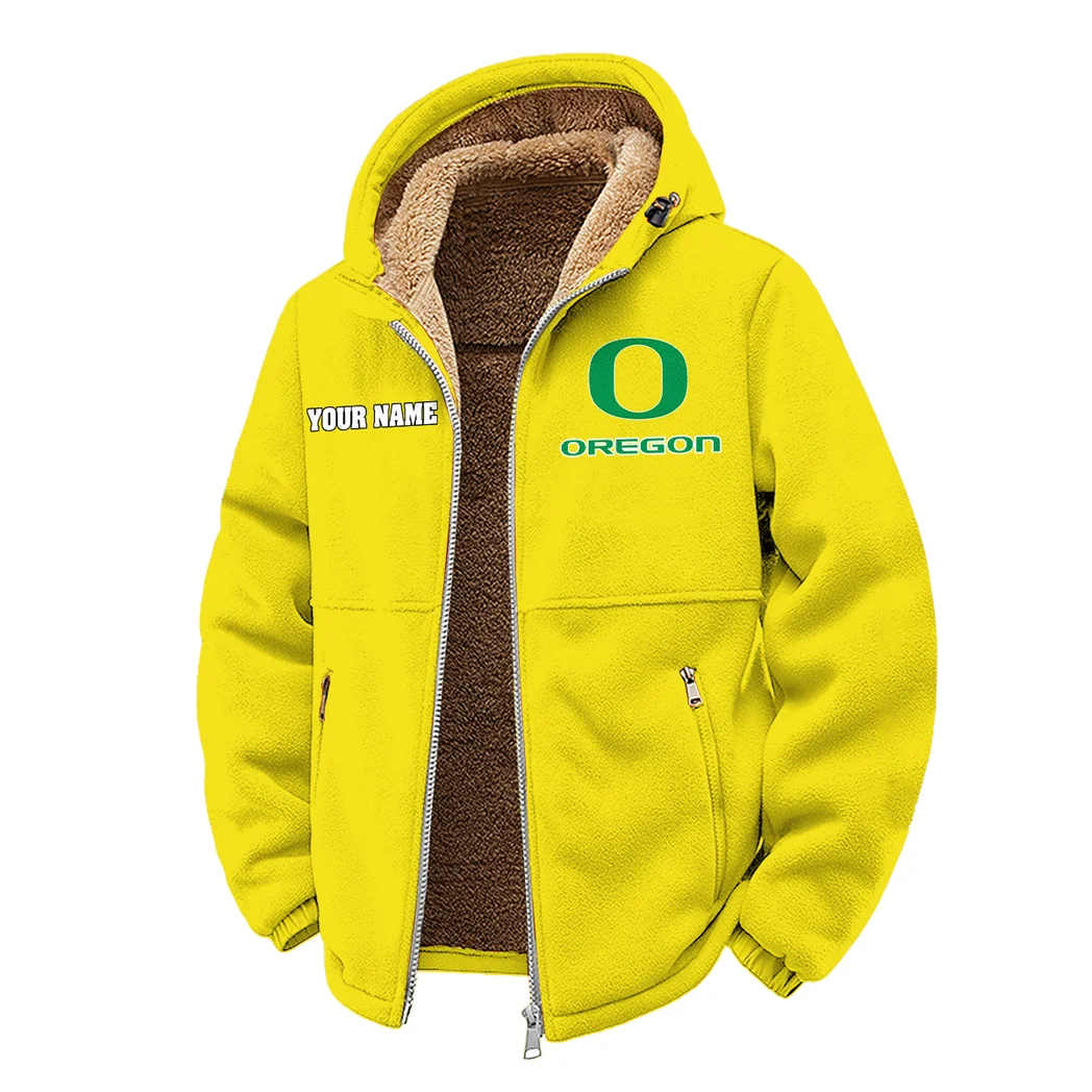 The Ducks Winter Fleece Jacket, Arctic Expedition Fleece HVN1454OD - Yellow - Image 2