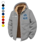 The ODU Power Winter Fleece Jacket, Extreme Cold Fleece Coat HVN1454OD - Grey