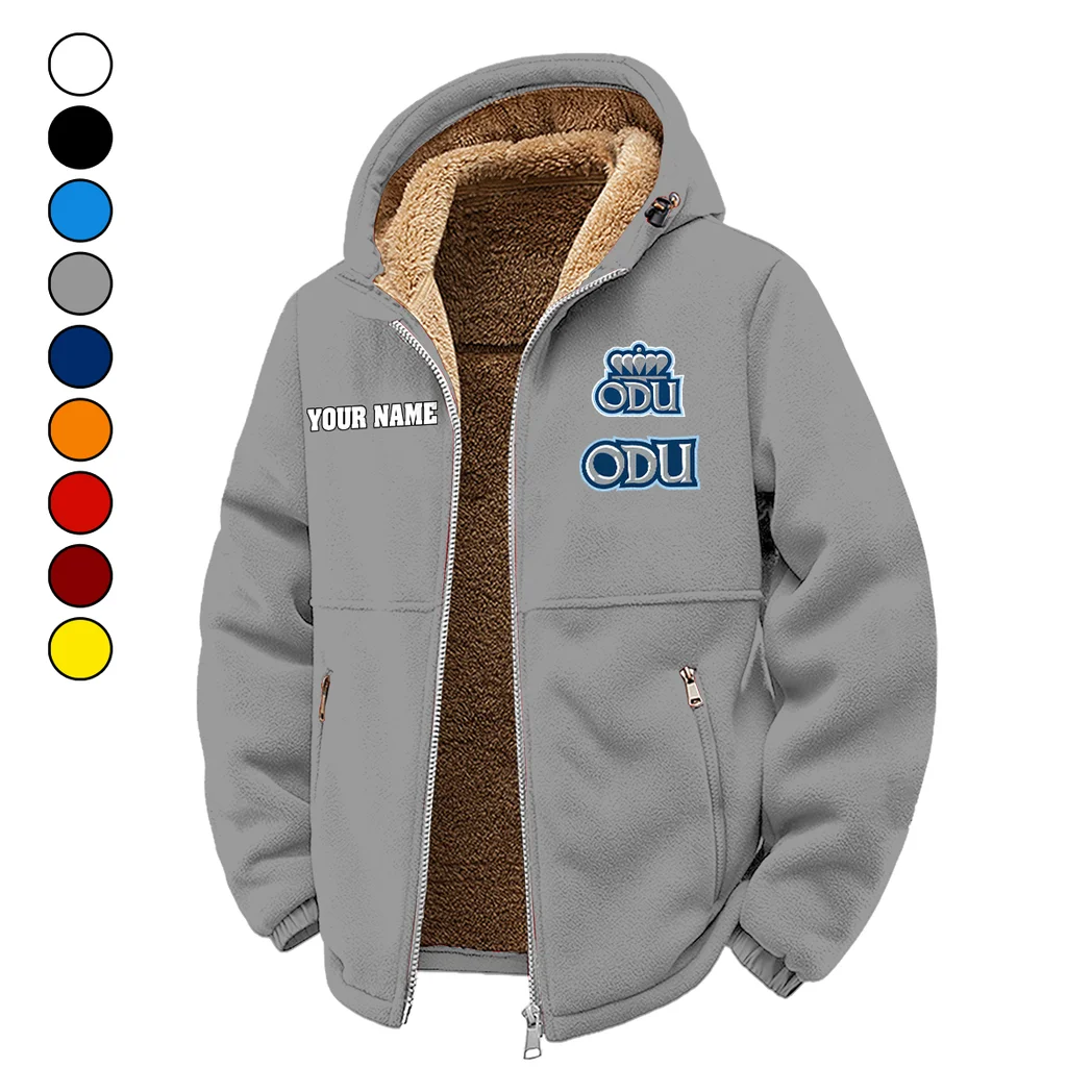 The ODU Power Winter Fleece Jacket, Extreme Cold Fleece Coat HVN1454OD - Grey