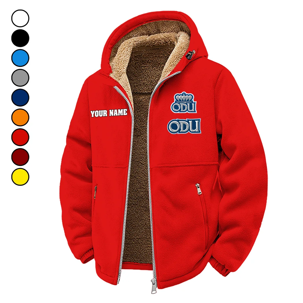 The ODU Power Winter Fleece Jacket, Extreme Cold Fleece Coat HVN1454OD - red