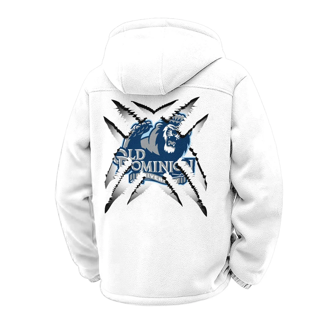 The ODU Power Winter Fleece Jacket, Extreme Cold Fleece Coat HVN1454OD - White - Image 3